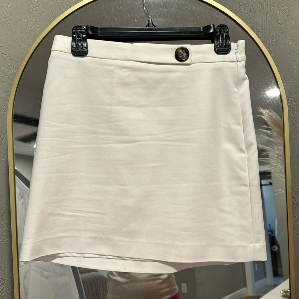 Express White Skirt